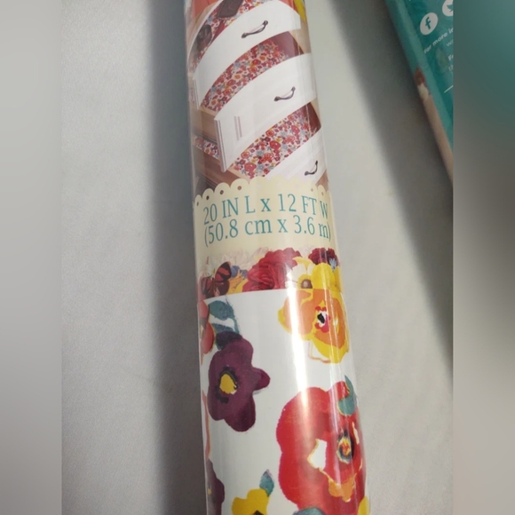 2 Rolls of Flea Market Floral Pioneer Woman Each roll 20in L by 12ft W NWT - Picture 3 of 4